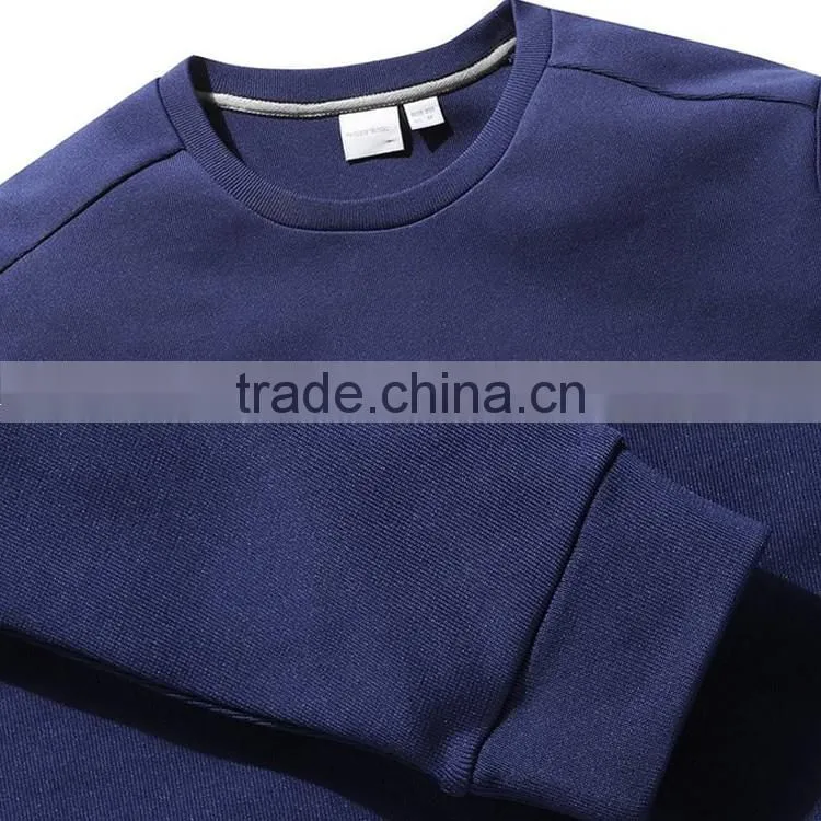 Wholesale mens crewneck french terry latest design hoodie sweatshirt