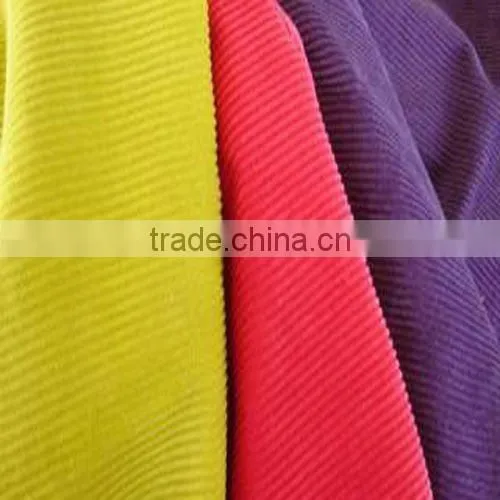 21W cotton corduroy fabric