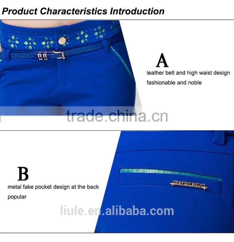 Trouser pant,ladies designer trouser suits,woman trousers