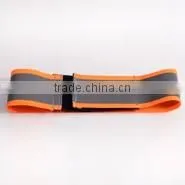 Hi Vis Reflective Fabric Tape Roll Sew-on, Lime green, reflective bias tape