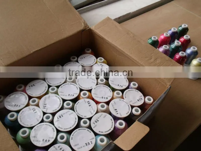 polyester thread for embroidery works suitable for your machines