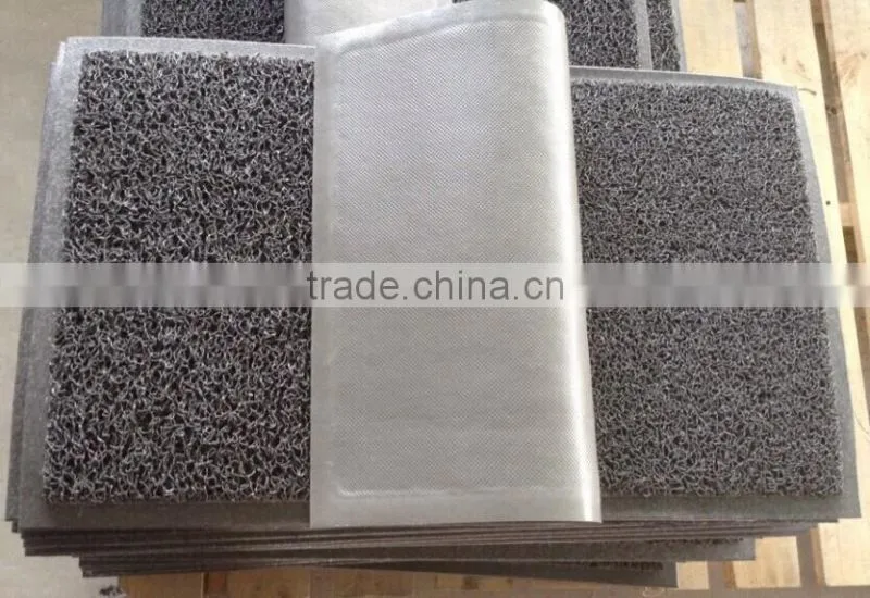 Good quality Waterproof custom logo pvc coil plastic floor carpet price