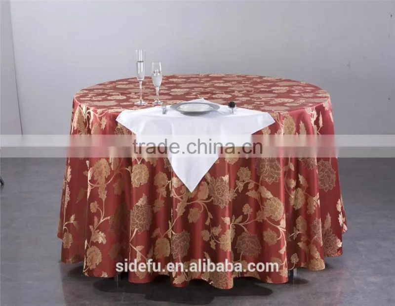 Luxury Banquet Linen Table Cloth Hotel Table Linen Wedding Event