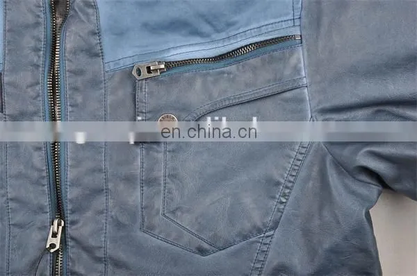 2017 high quality men leather jacket price