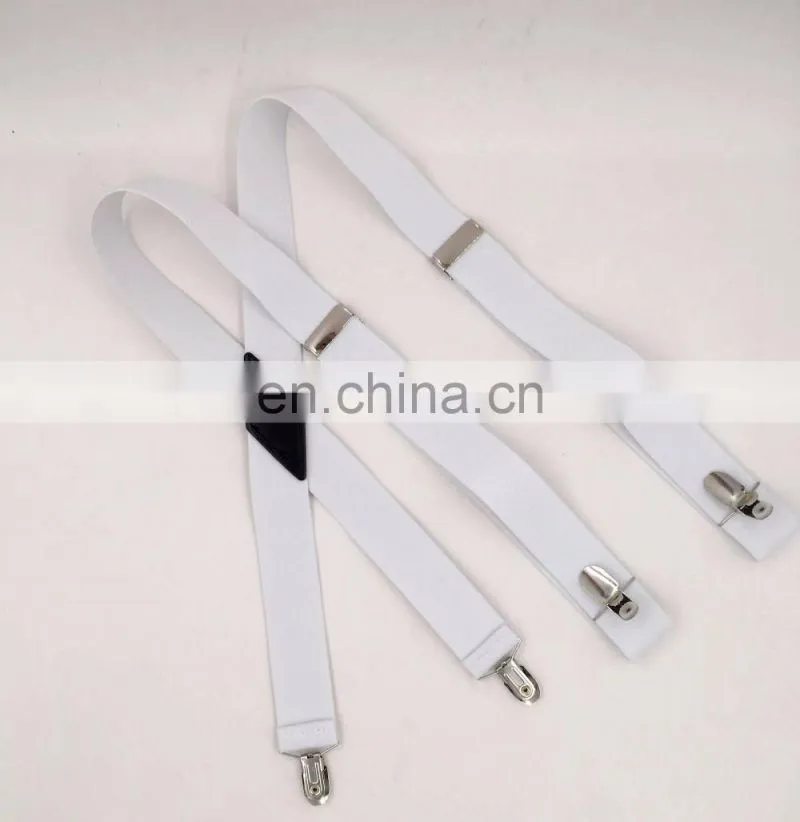 New fashion Yiwu Longkang brand 3.5cm X design suspenders