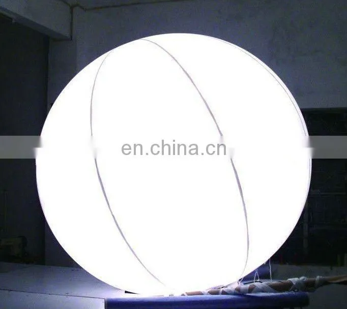2013 Hot-Selling outdoor plastic advertising balloon with light