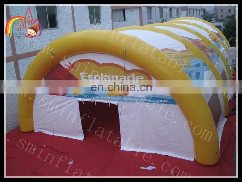 white wedding inflatable tent airtight inflatable tent , inflatable air tent for sale