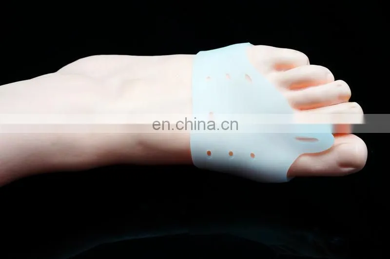 Silicone toe braces, adult protective sleeve blackmailed thumb valgus anti separator toes cover#FZT-09