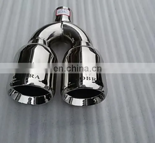 Best performance double Exhaust muffler tip for car