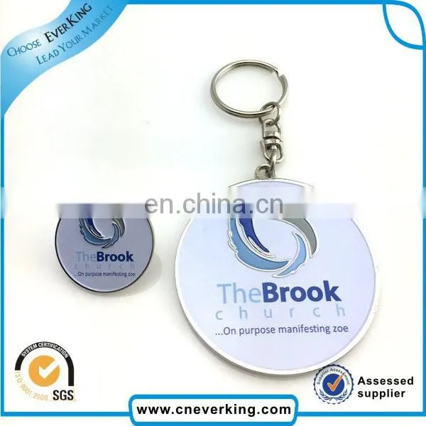 Travel Souvenir Metal keychains With Custom Logo Key chain