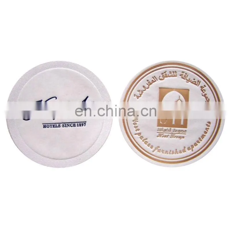round colorful printing custom made paper placemat for kids