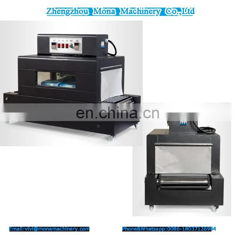 Auto automatic 400 heat shrinking packaging machine _hot shrink film packing machine