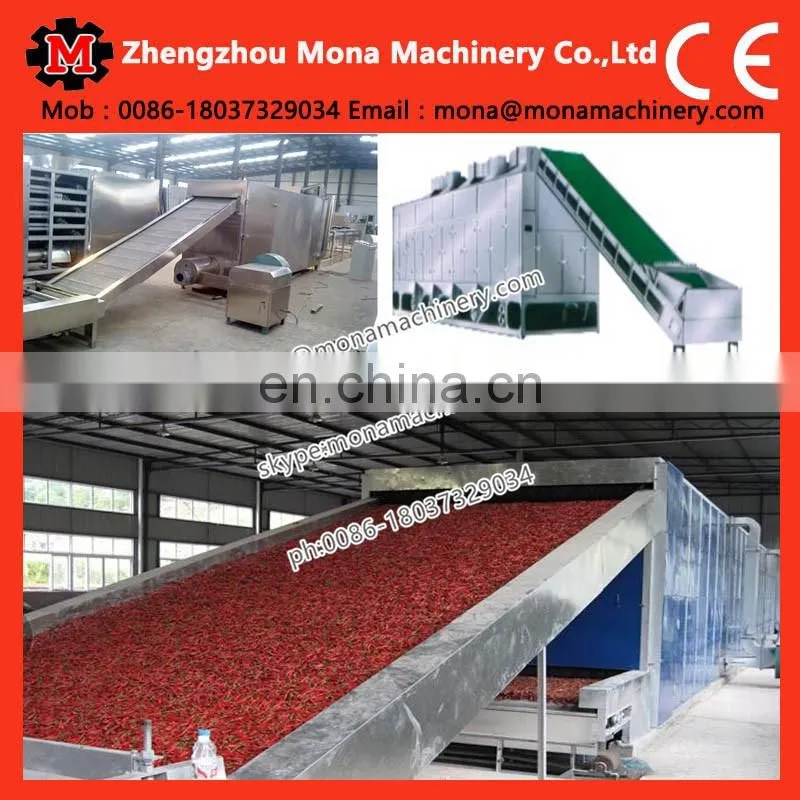 China supplier conveyor mesh belt drying machine