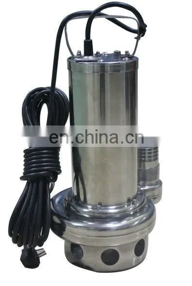 Factory supply submersible fountain pump 7.5kw water pump