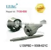 Diesel Injector Nozzle L087PBD Control Valve 9308-621c Common Rail Fuel Injection Repair Kits 7135-644 for Delphi EJBR04101D