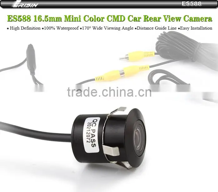 Erisin ES588 16.5mm Mini Car Color CMD Rear View Camera