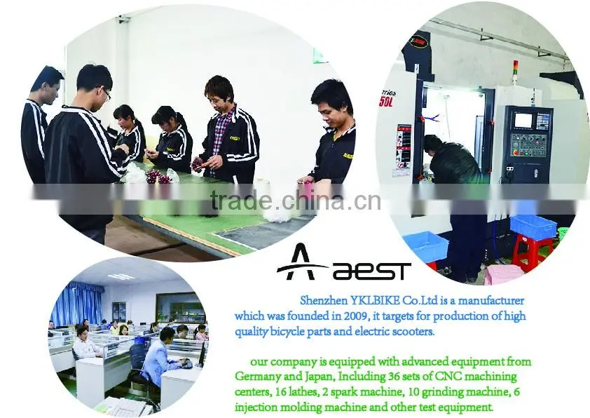 AEST CNC Bicycle guide pulley with ceramic bearing