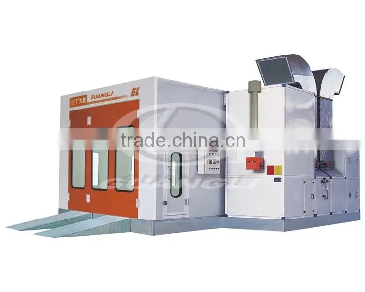 GUANGLI Proffessional Spray Booth Manufacturer Best Sell Used Car Paint Booth for sale