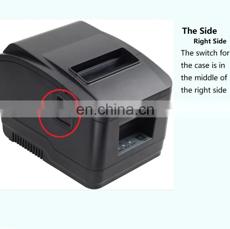Cheap 80mm USB rolls auto cutter outdoor smartphone PDA computer POS restaurant unicode thermal receipt printer