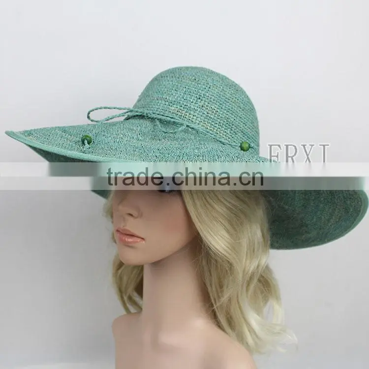 Handmade Fashion Raffia Hats Women Straw Hat Wholesale
