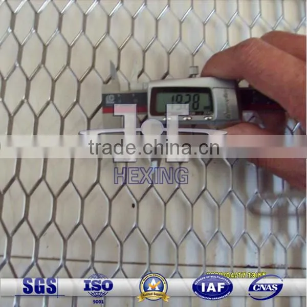 hexagonal hole galvanized expanded metal