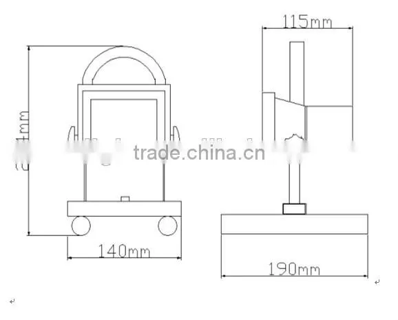 useble vehicles 10w led work light, 10w led tractor working lights.