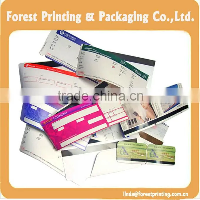 thermal boarding pass paper/ATB ticket/Generic Kiosk Check