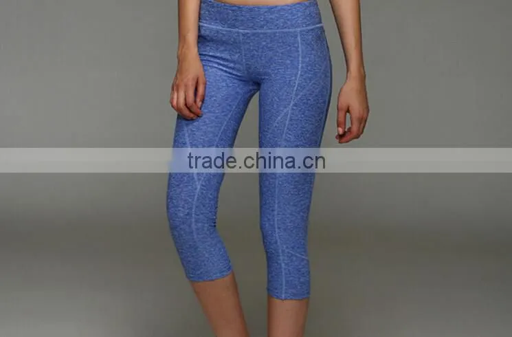 3/4 Yoga Plus Size Leggings(Pants)