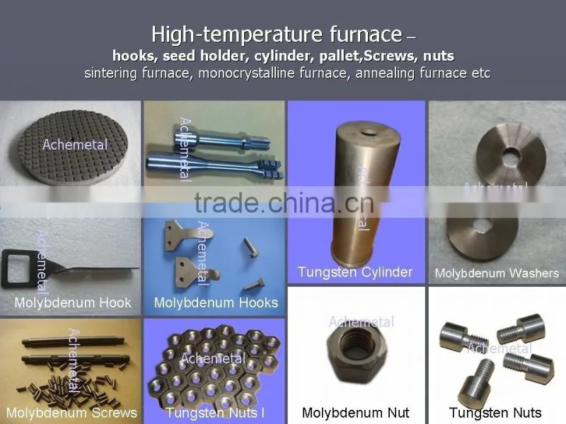 threaded rod molybdenum stud moly screw