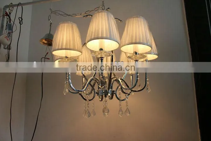 luxus lobby glass crystal livingroom chandelier