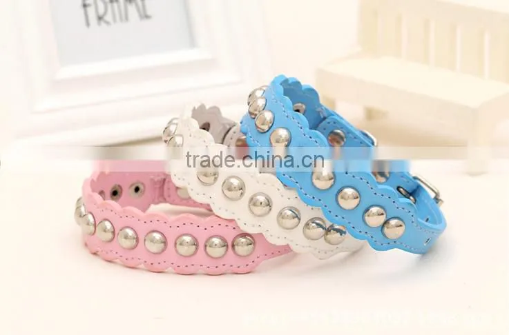promotional pet products fashion dog collars with diamond