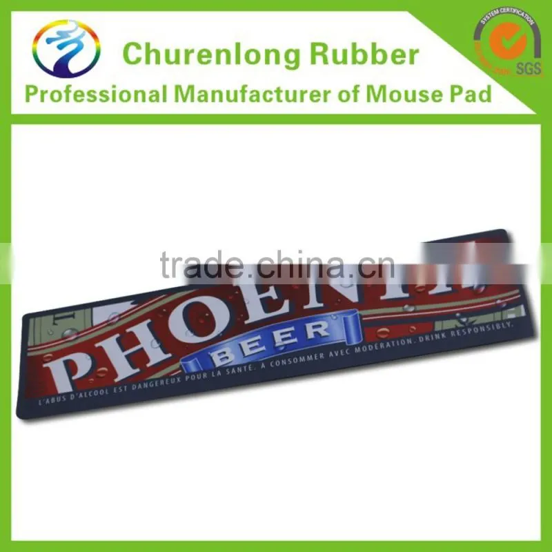promotional non-woven cloth+rubber bar mat