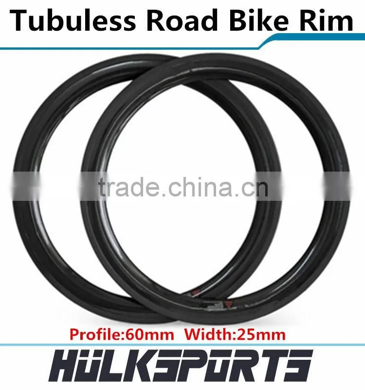 Lightweight Xiamen export erd 526mm carbon road bicycle rim carbon fiber rim wheel tubuless rims