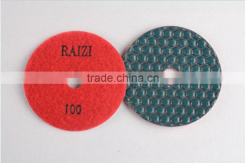Premium 7-step dry polishing pad