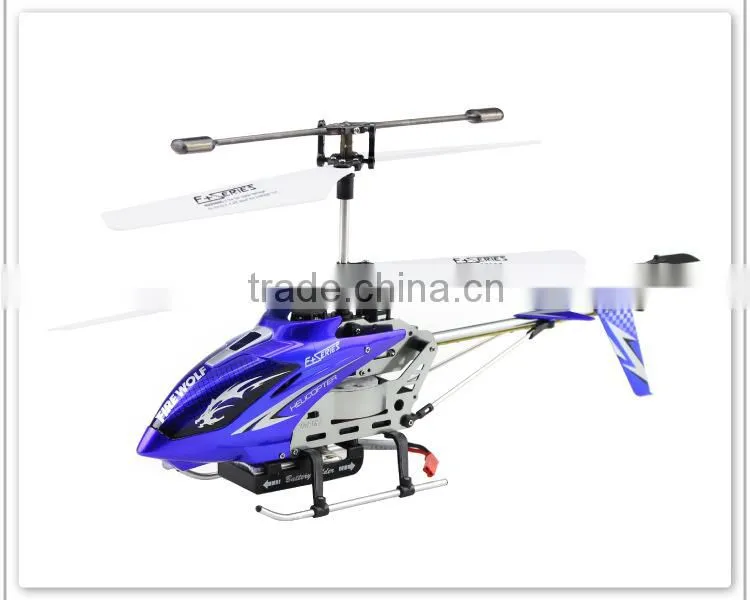F161 3.5 Channel RC Helicopter Metal Remote Control Helicopter Gyro RTF