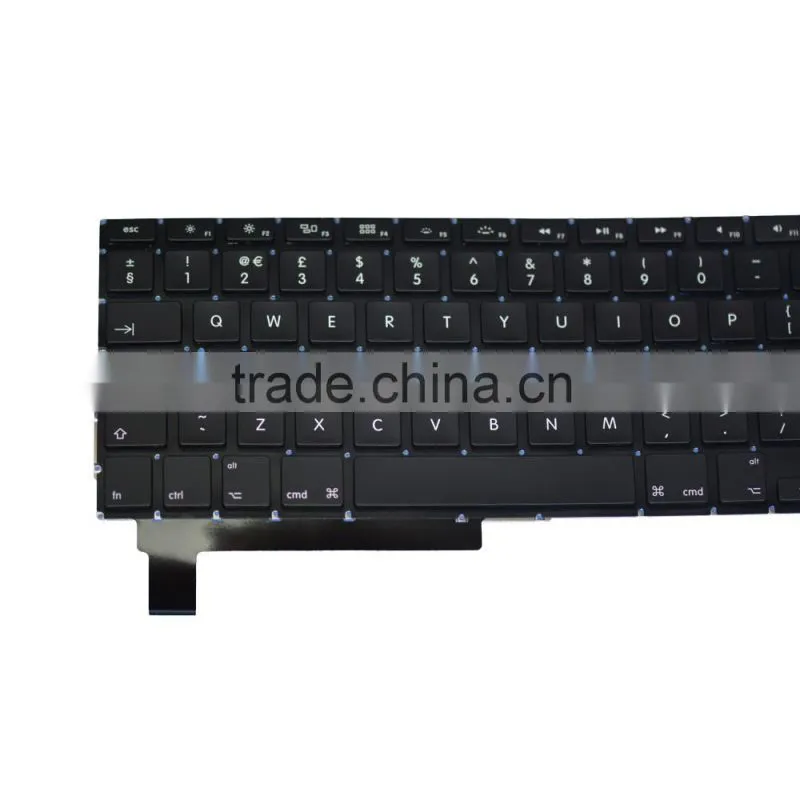 Hot Sale New UK keyboard Replacement For Laptop Macbook Pro A1286 2008-2012