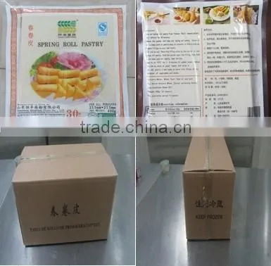 spring roll pastry halal frozen food