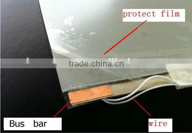Kewei kinds of smart glass 6+6 tempered high clear smart glass
