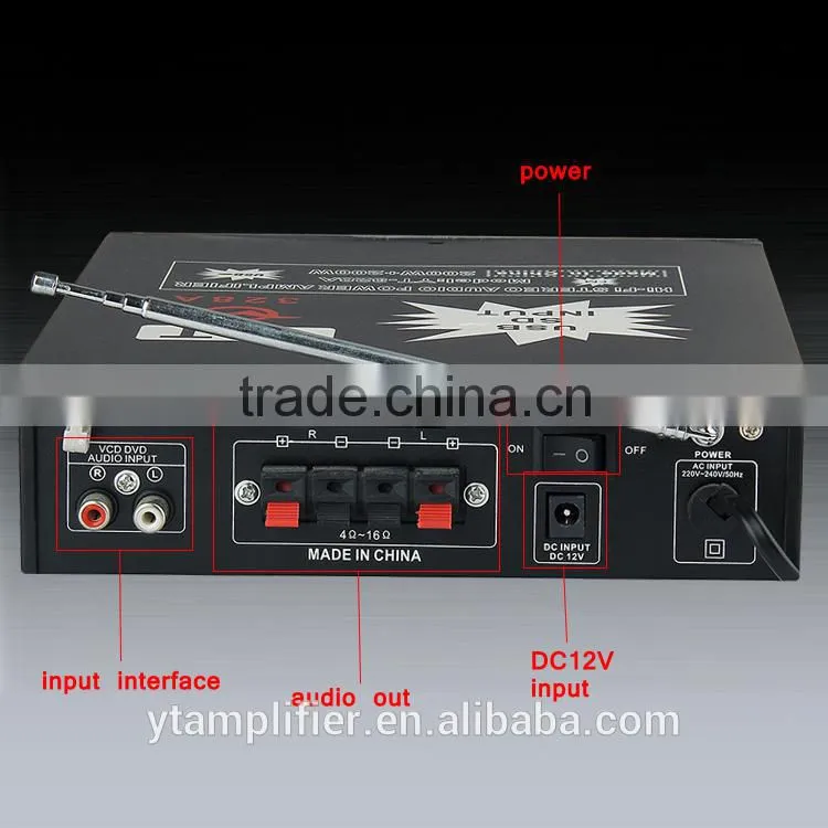 karaoke echo mixer amplifier YT-328A