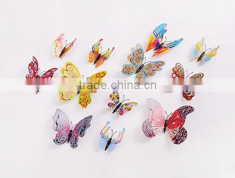2016 NEW arrival double line Chinese style,rainbow,element style butterflies home decoration