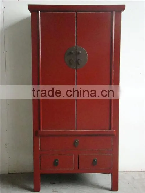 chinese style bedroom wall wardrobe design