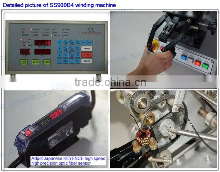 Belt type automatic toroidal winder