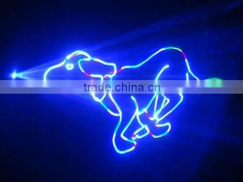 ILDA full colors animation 500mW mini laser disco lights