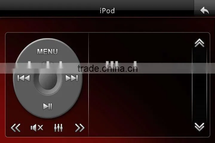 double dins 7inch iwish Android 4.0 car audio for Mercedes benz smart