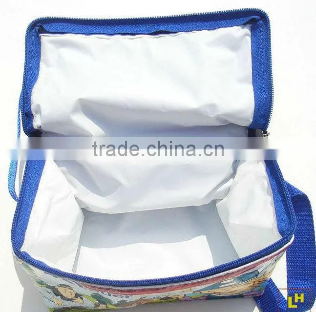 hot sale insulation lunch bags for kids Long shoulder cooler bag