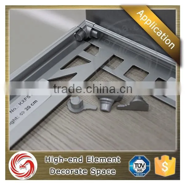 construction material aluminum tile trim round edge