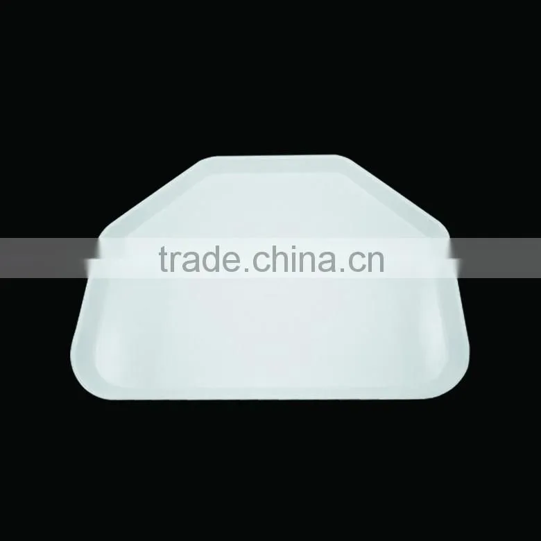 Hard plastic tray