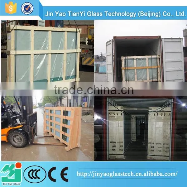33-19mm acid etched glass for door