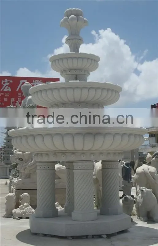 Hot Sale Outdoor Garden Granite Stone Water Fountain