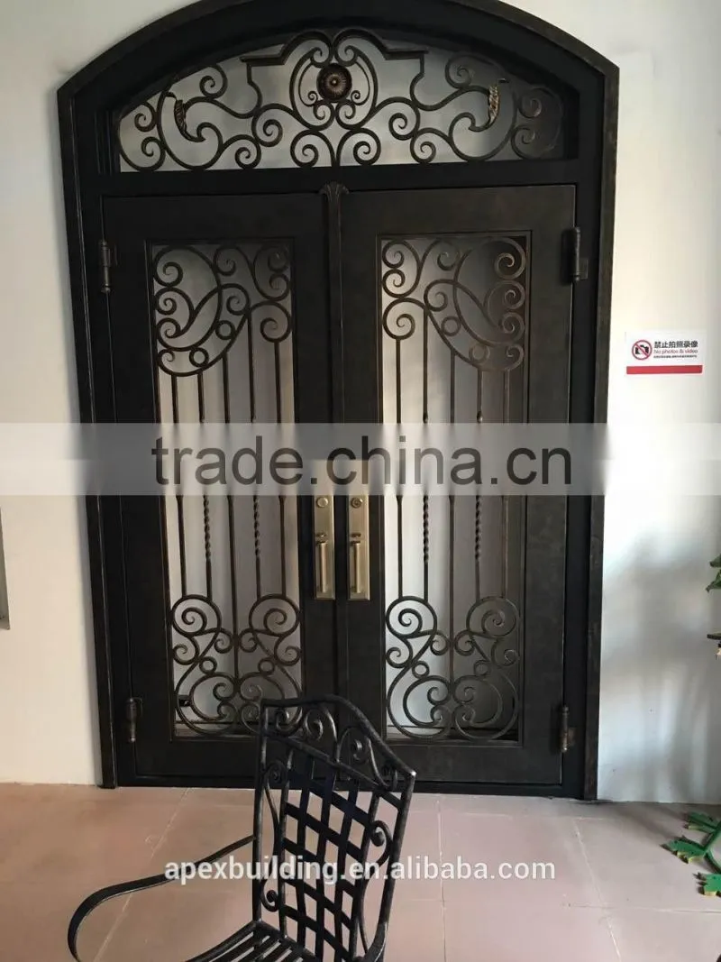 used wrought iron door gates